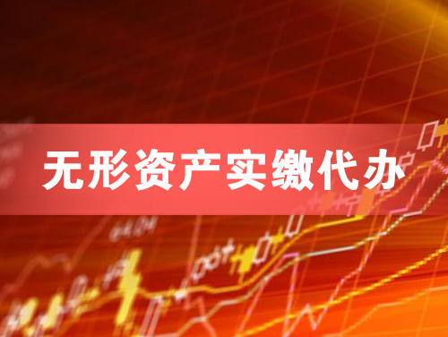 马鞍山无形资产实缴资本代办